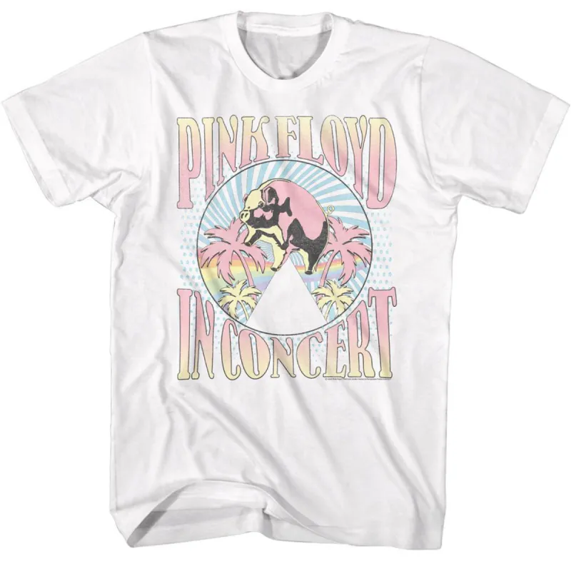 Pink Floyd-palm Trees T-shirt sold by Rockabilia