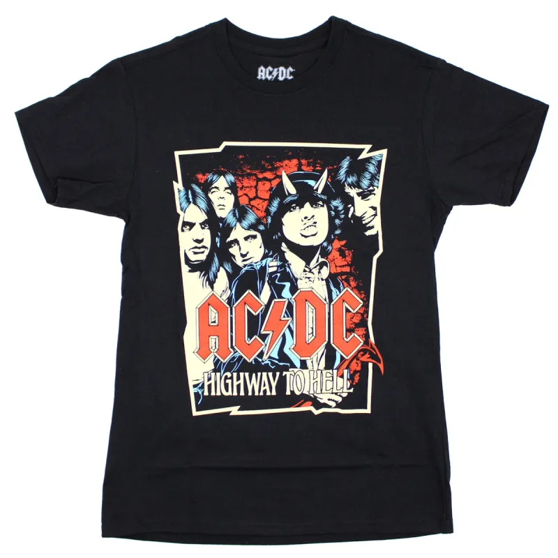 Softhand Distressed Screen Print On Black T-shirt sold by Rockabilia