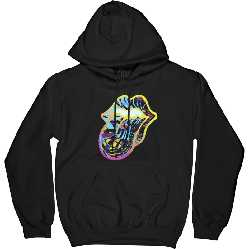 Cyberdellic Tongue Black Hoodie Hooded Sweatshirt sold by Rockabilia