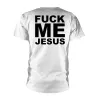 Fuck Me Jesus (white) T-shirt sold by Rockabilia