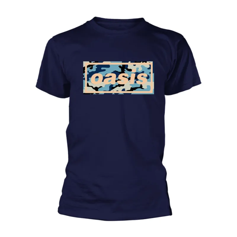 Camo Logo (navy) T-shirt sold by Rockabilia
