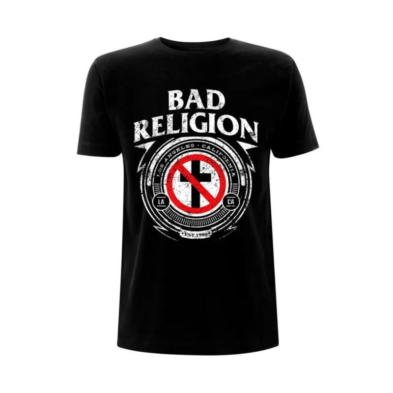 Badge T-shirt sold by Rockabilia