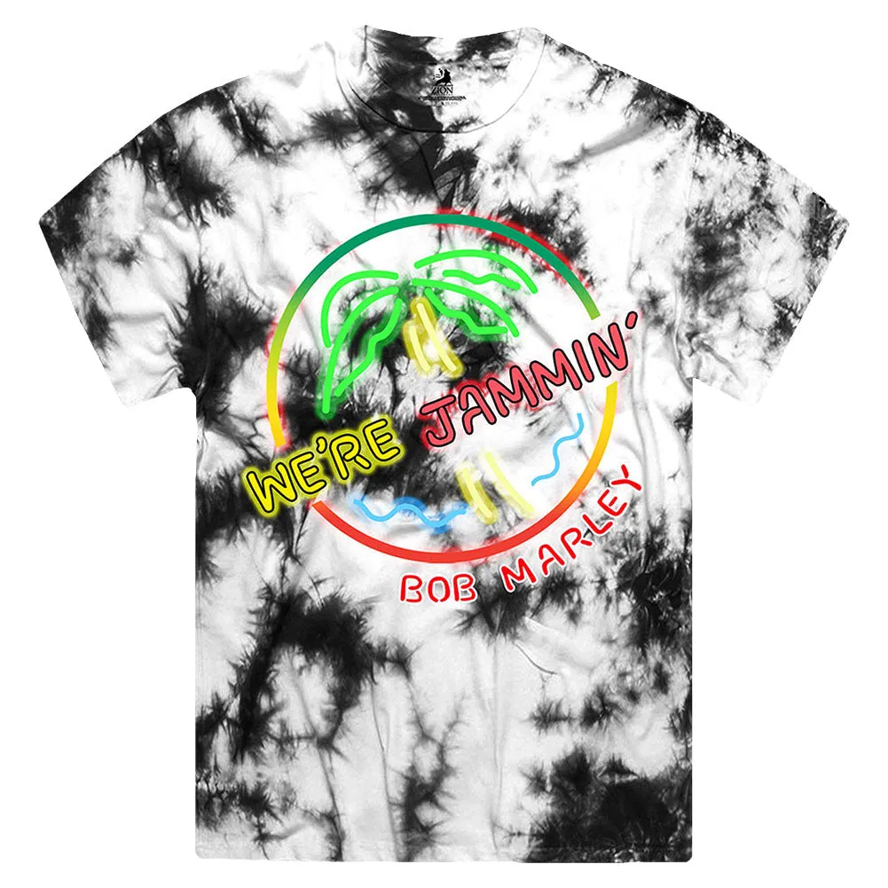 Neon Sign (Dip-Dye) Tie Dye T-shirt sold by Rockabilia