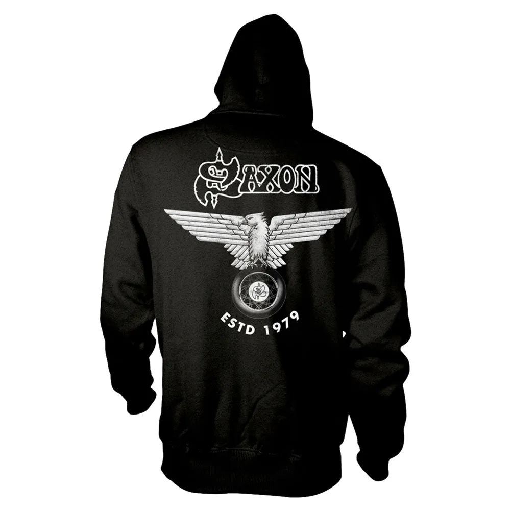 Estd 1979 Zippered Hooded Sweatshirt sold by Rockabilia product image thumbnail 2