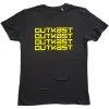 Logo Repeat Slim Fit T-shirt sold by Rockabilia