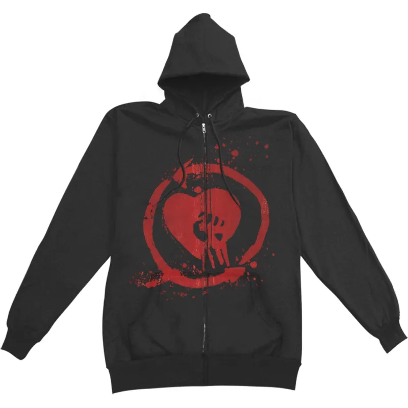 Flag Zippered Hooded Sweatshirt sold by Rockabilia