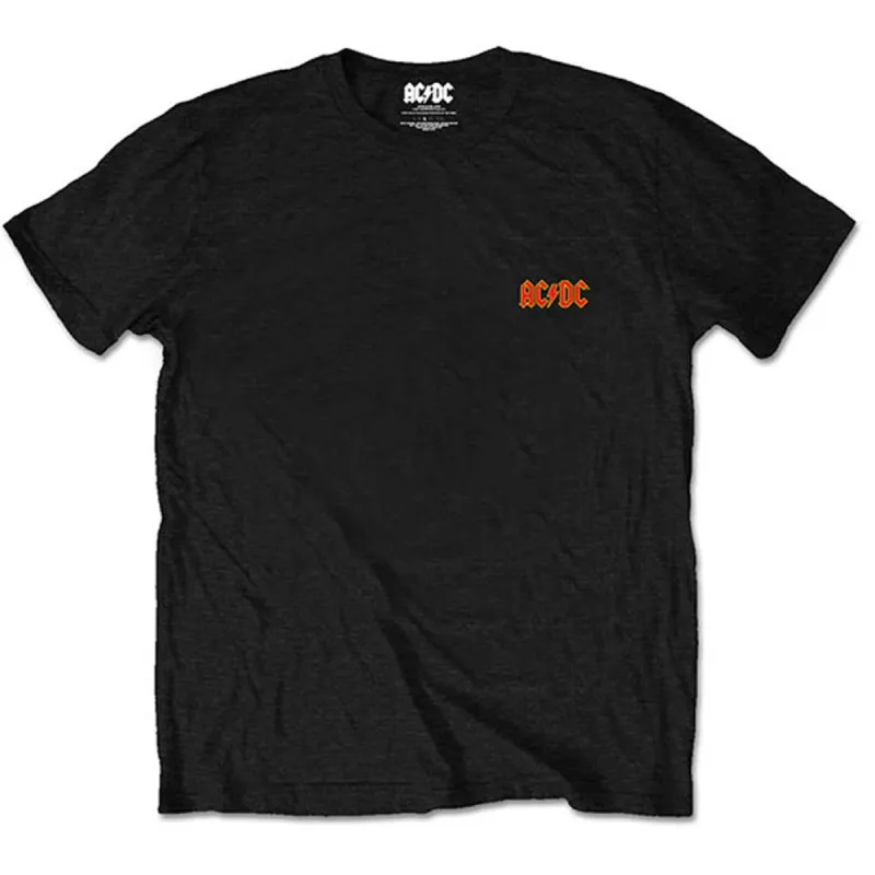 Logo (Back Print/Retail Pack) Slim Fit T-shirt sold by Rockabilia