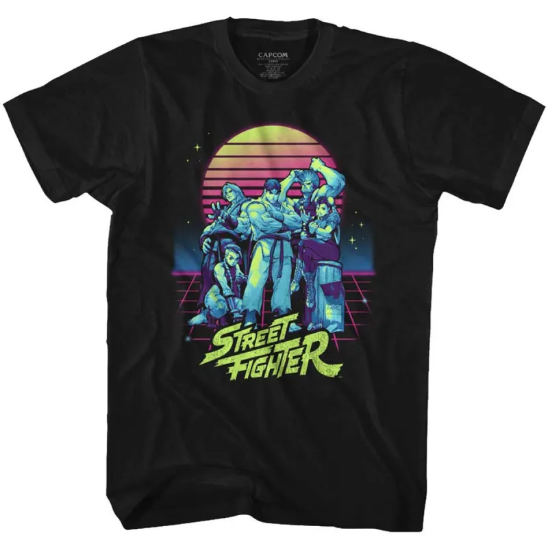 Synthwave Fighter T-shirt sold by Rockabilia