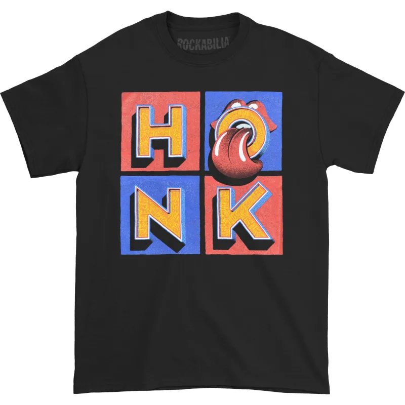Honk Album Tracklist (Back Print) Slim Fit T-shirt sold by Rockabilia