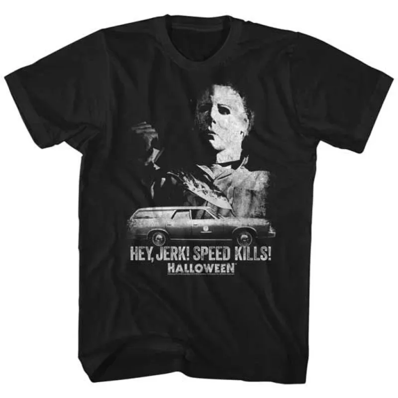 Speed Kills Slim Fit T-shirt sold by Rockabilia