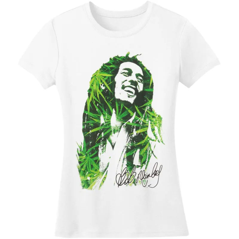Leaves Dreads Womens T-Shirt Junior Top sold by Rockabilia