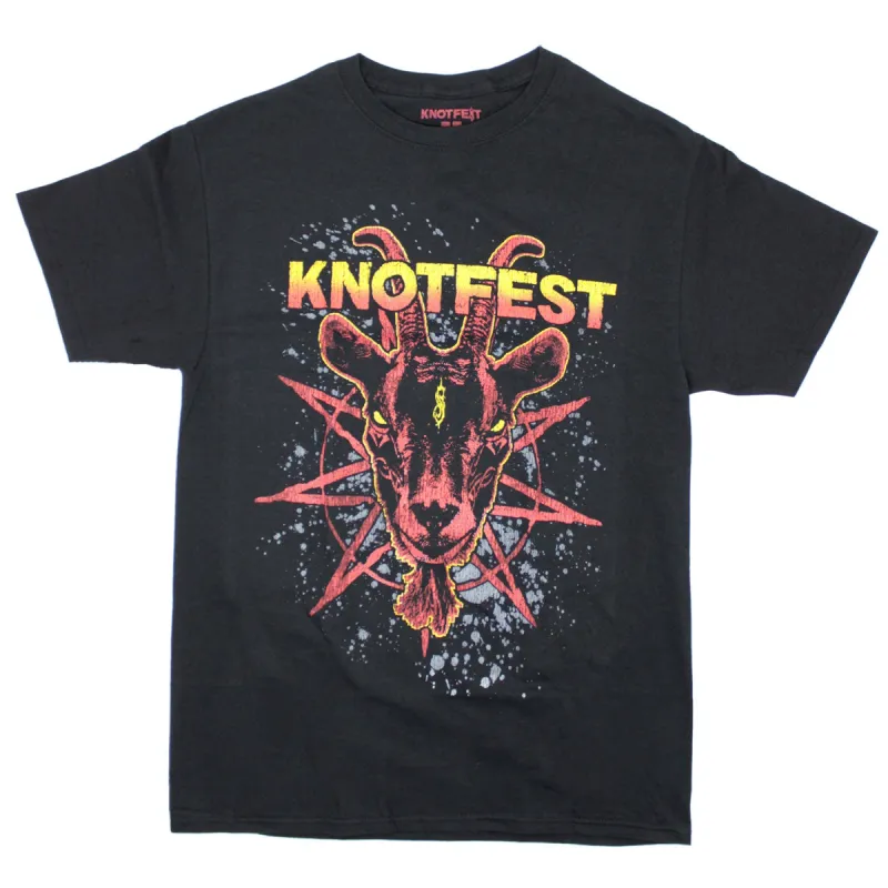 Knotfest Leg 3 Mad Goat Irvine Event T-shirt sold by Rockabilia