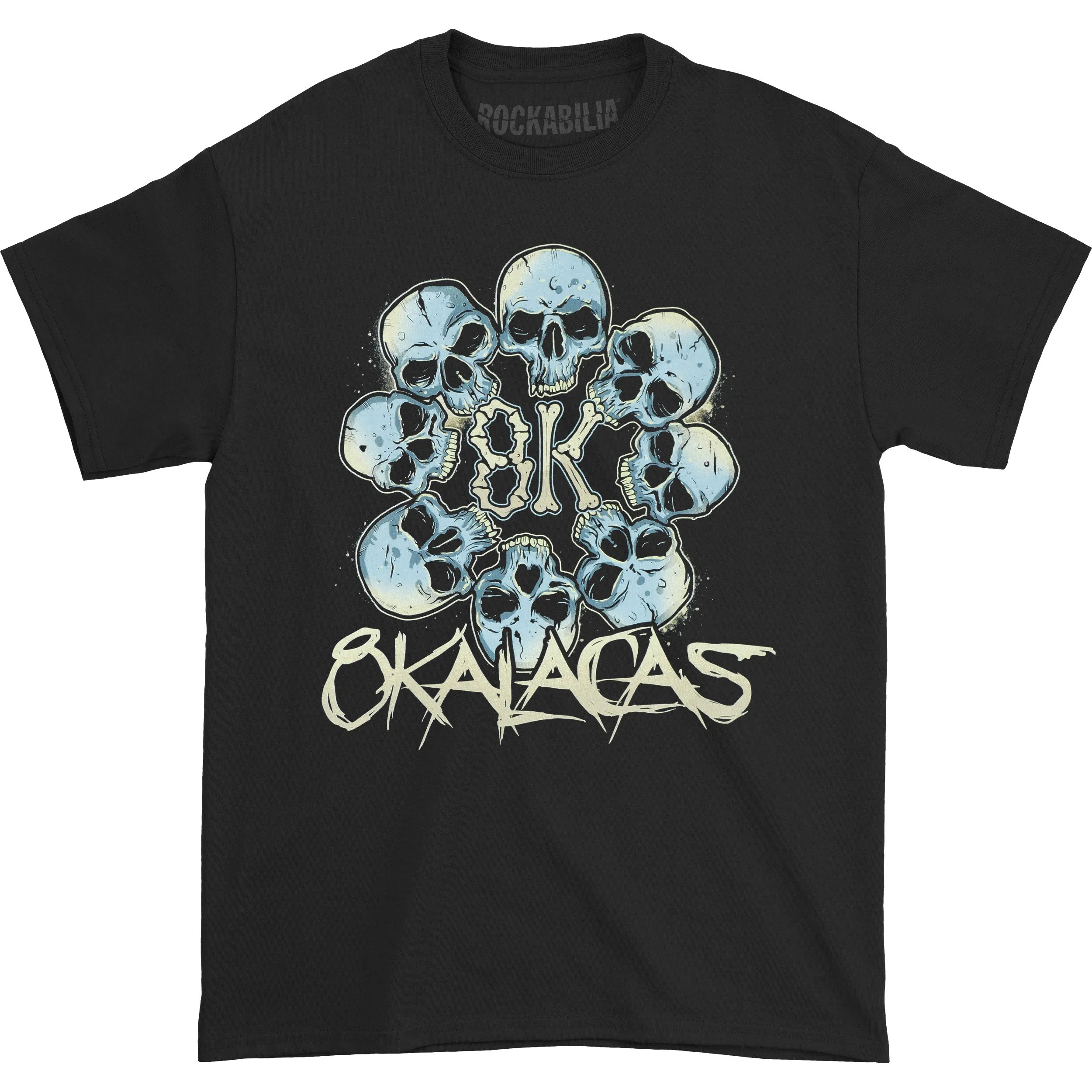 Skull T-shirt sold by Rockabilia