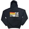 Logo & Stripes Hooded Sweatshirt sold by Rockabilia