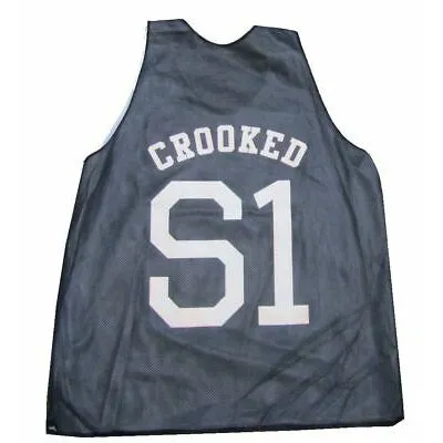 Crooked S1 Mesh Basketball Jersey Basketball Jersey sold by Rockabilia product image thumbnail 2