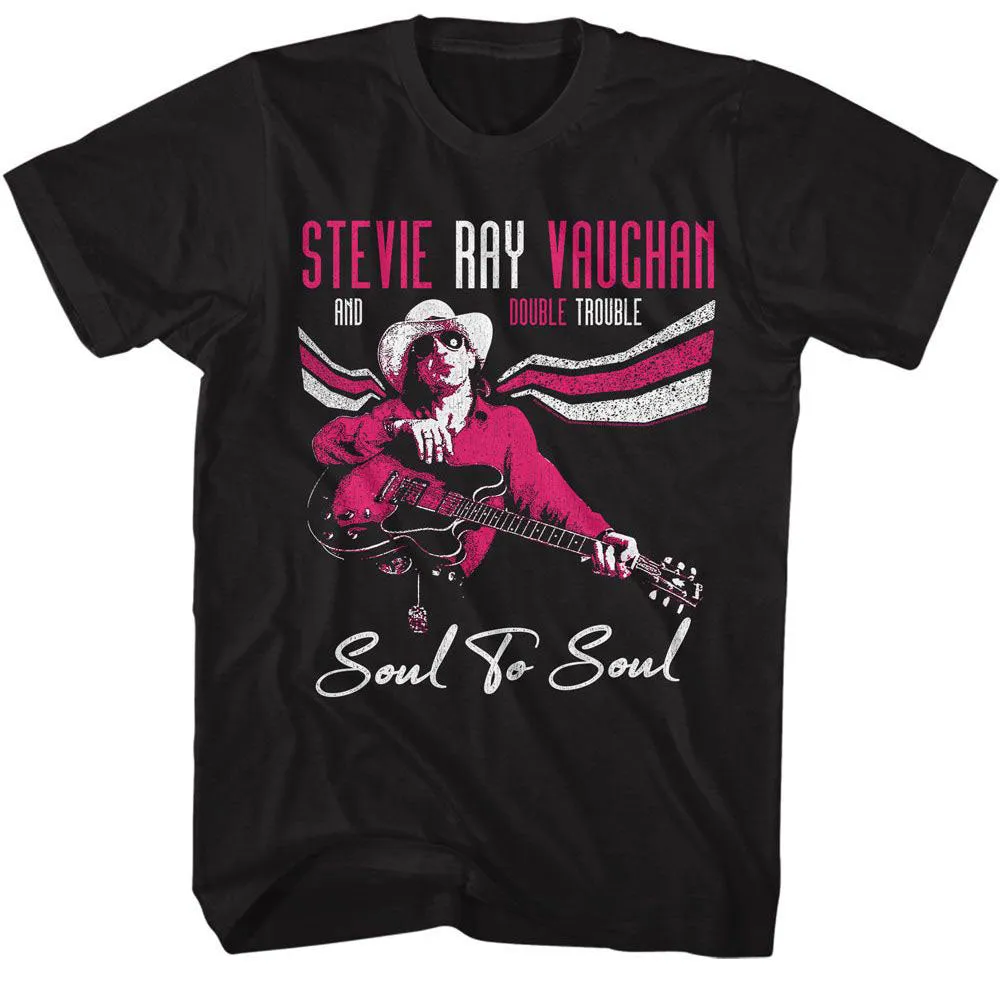 Stevie Ray Vaughan Soul To Soul T-shirt sold by Rockabilia