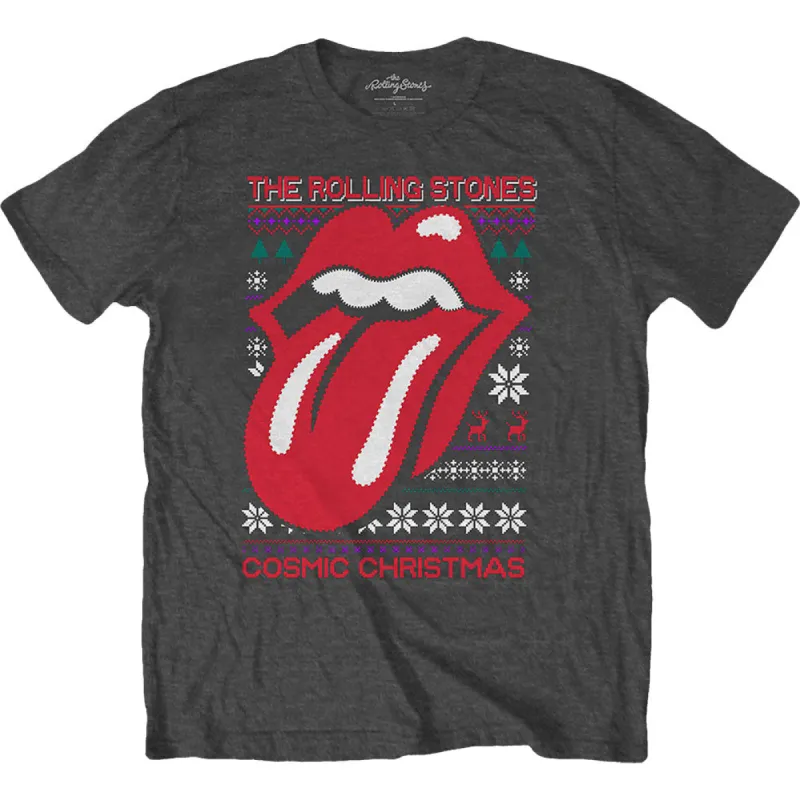 Cosmic Christmas Slim Fit T-shirt sold by Rockabilia