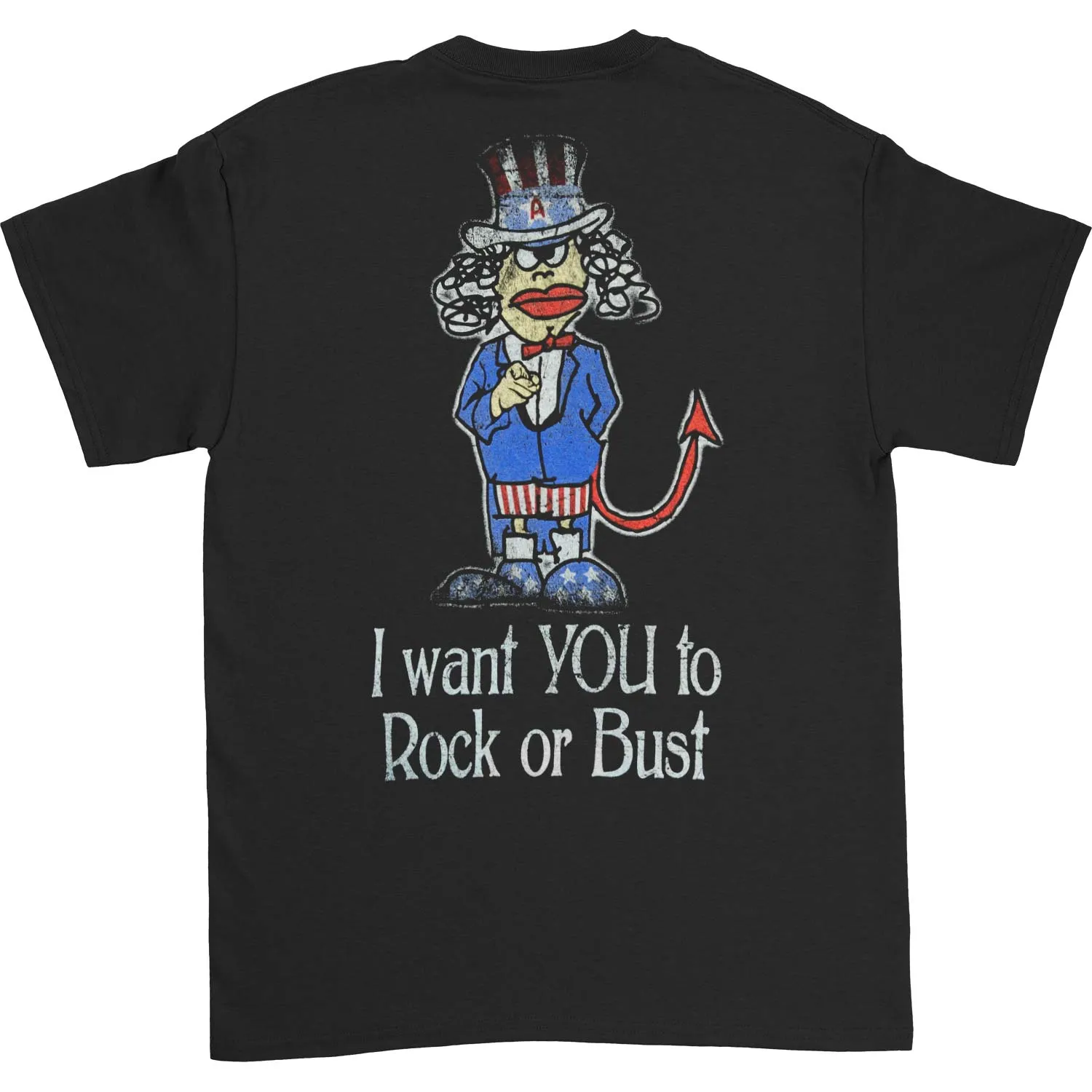 Back In The Red White & Blue Tee T-shirt sold by Rockabilia product image thumbnail 2