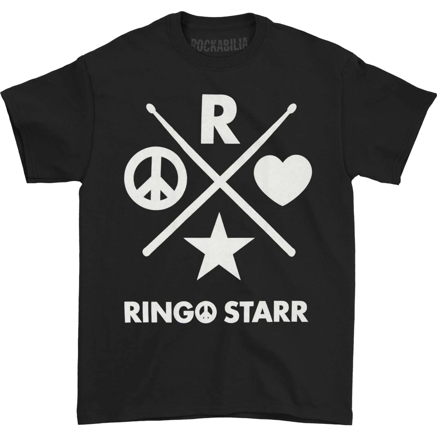 Ringo Starr 2015 Tour T-shirt sold by Rockabilia