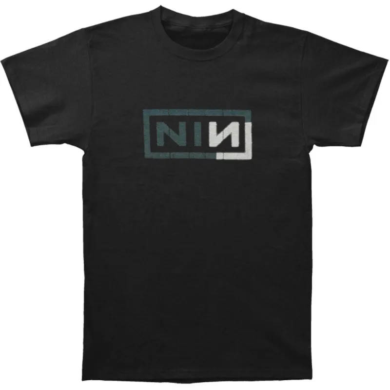 Grey & White Logo Slim Fit T-shirt sold by Rockabilia