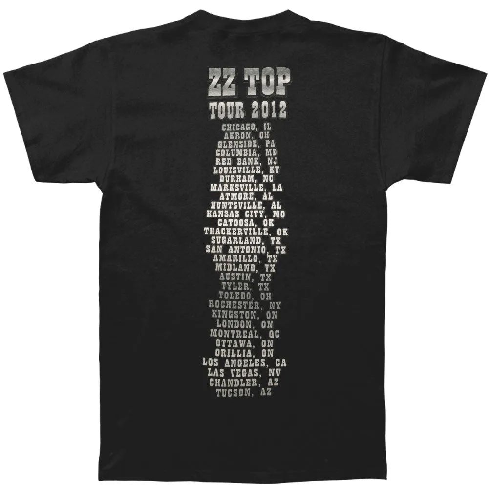 B&W Photo 2012 Tour T-shirt sold by Rockabilia product image thumbnail 2