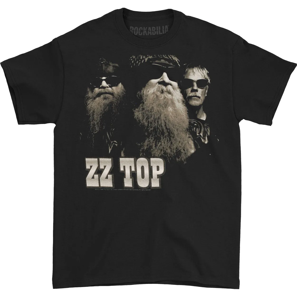 B&W Photo 2012 Tour T-shirt sold by Rockabilia