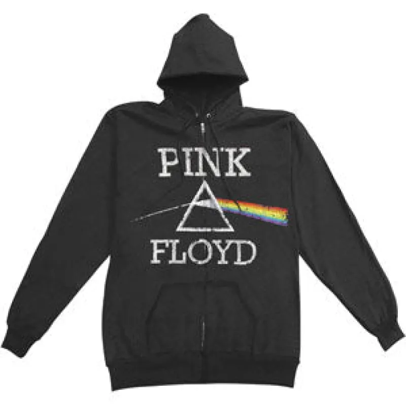 Dark Side Classic Zipper Zippered Hooded Sweatshirt sold by Rockabilia
