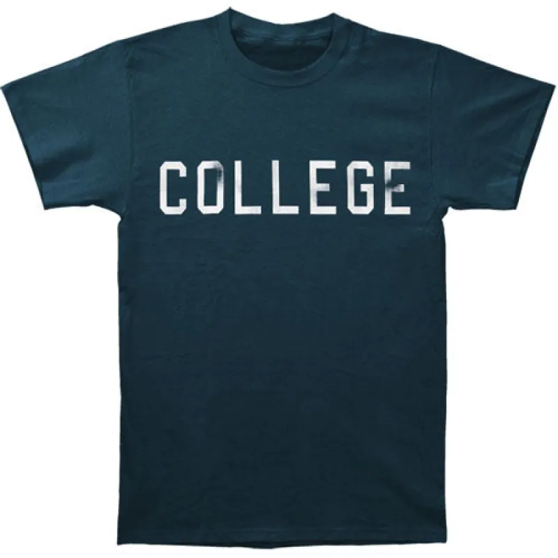 Distress College Slim Fit T-shirt sold by Rockabilia