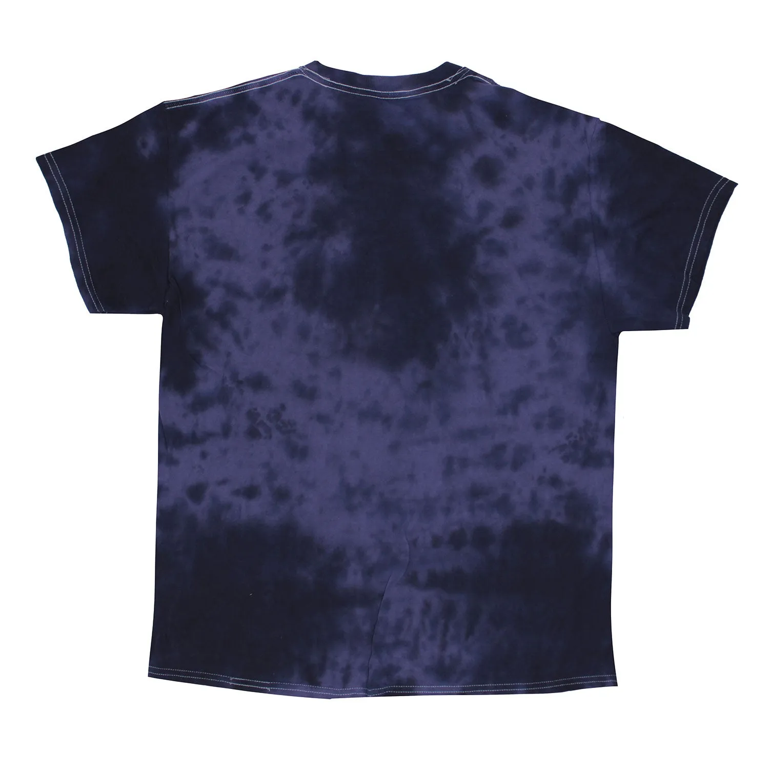 Sitting On Motorcycle Tie Dye T-shirt sold by Rockabilia product image thumbnail 2