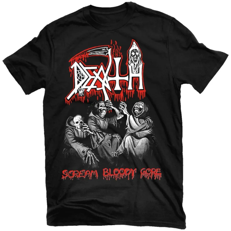Scream Bloody Gore Throwback T-shirt sold by Rockabilia