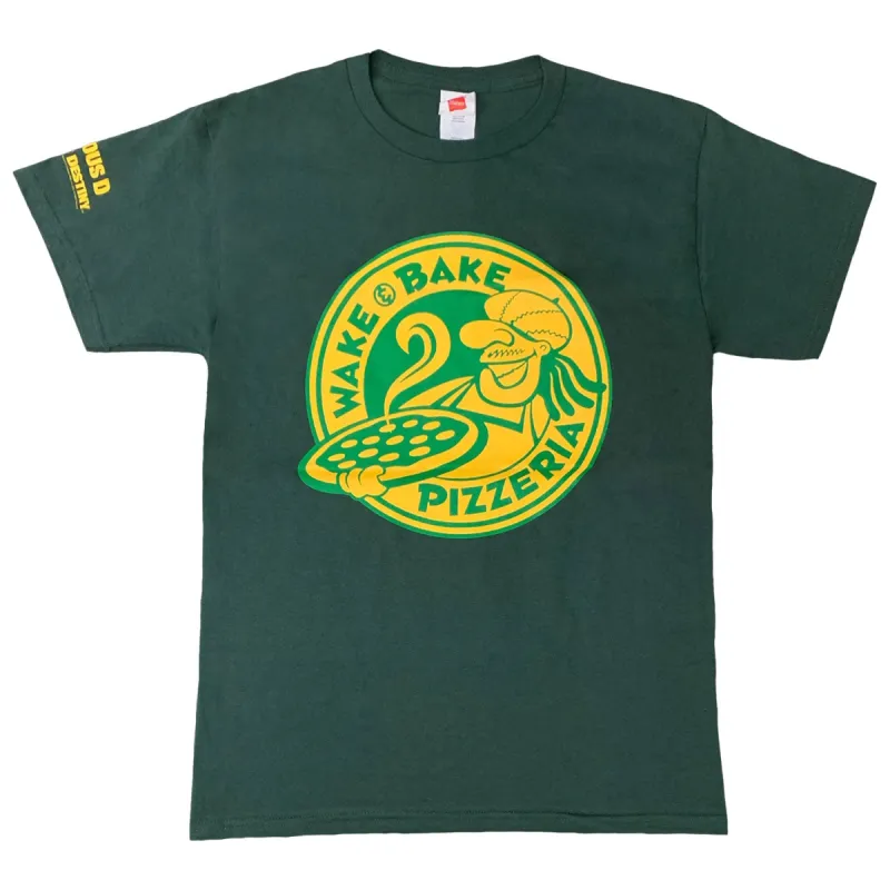 Wake & Bake Pizzeria T-shirt made by Rockabilia