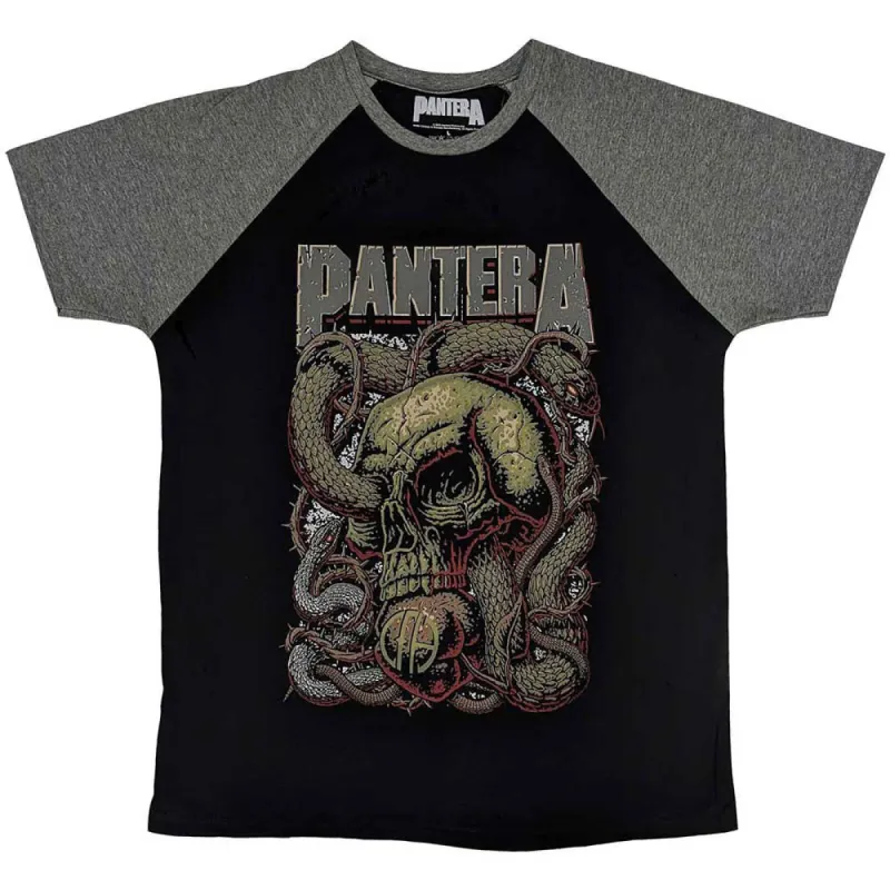 Serpent Skull Baseball Jersey sold by Rockabilia