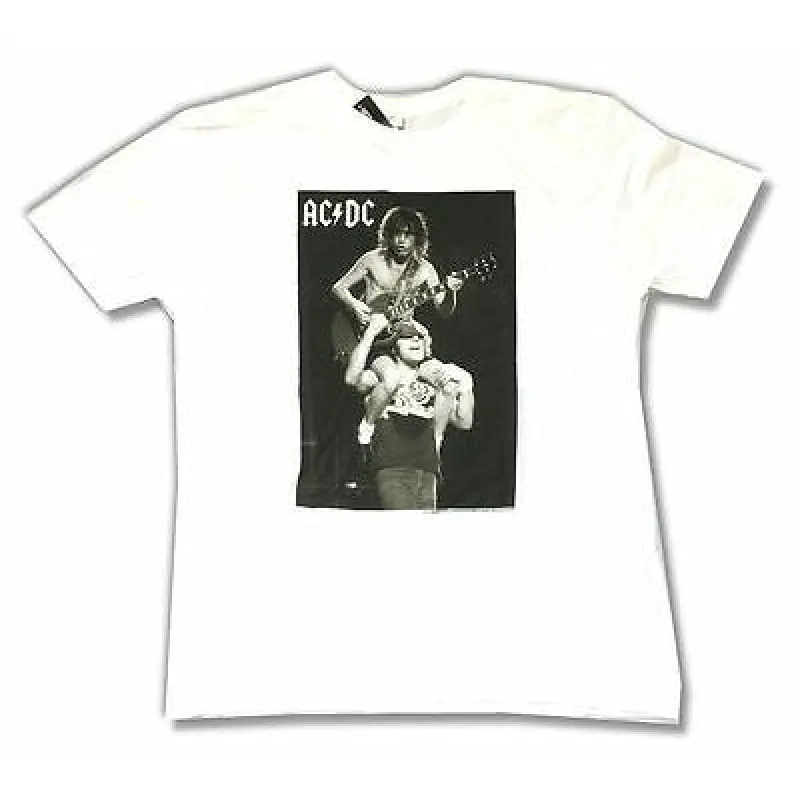 Piggyback Classic Angus & Johnson Stage Pic T-shirt sold by Rockabilia