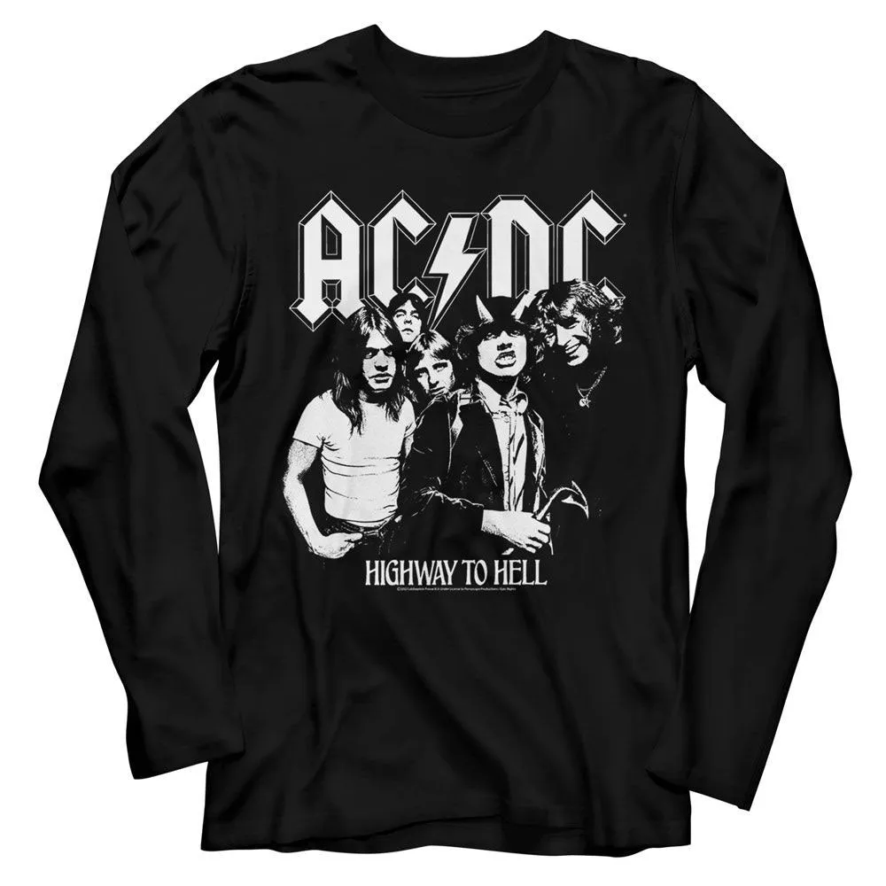 AC/DC Bw Highway Photo Long Sleeve sold by Rockabilia