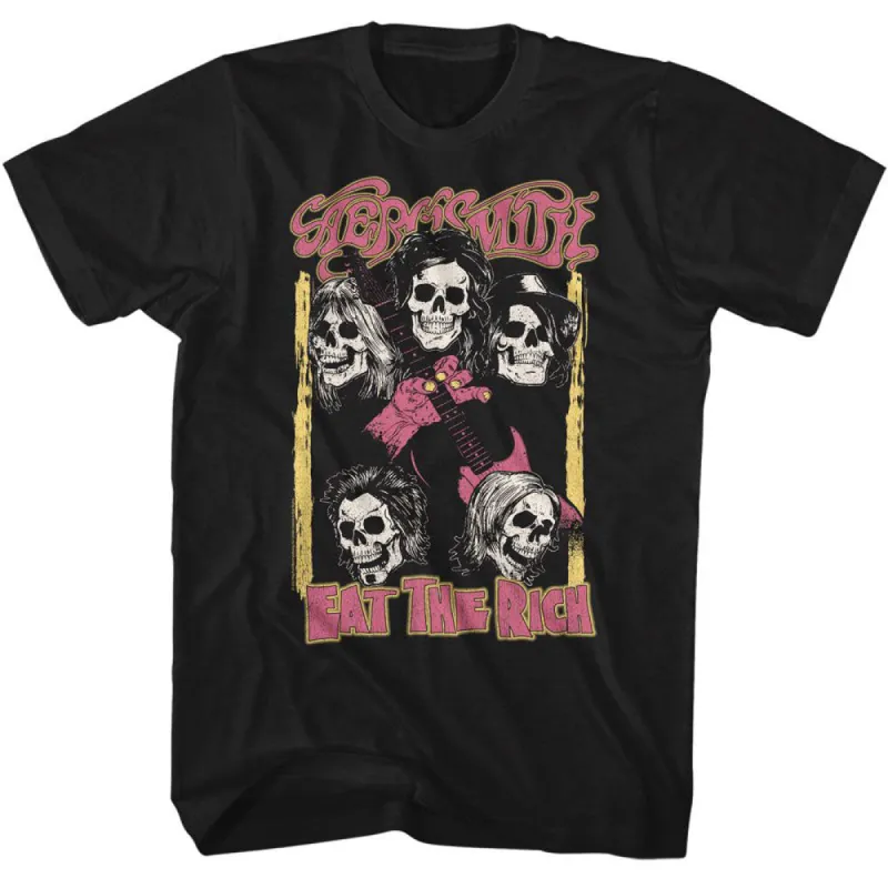 Aerosmith Skulls Recolor T-shirt sold by Rockabilia
