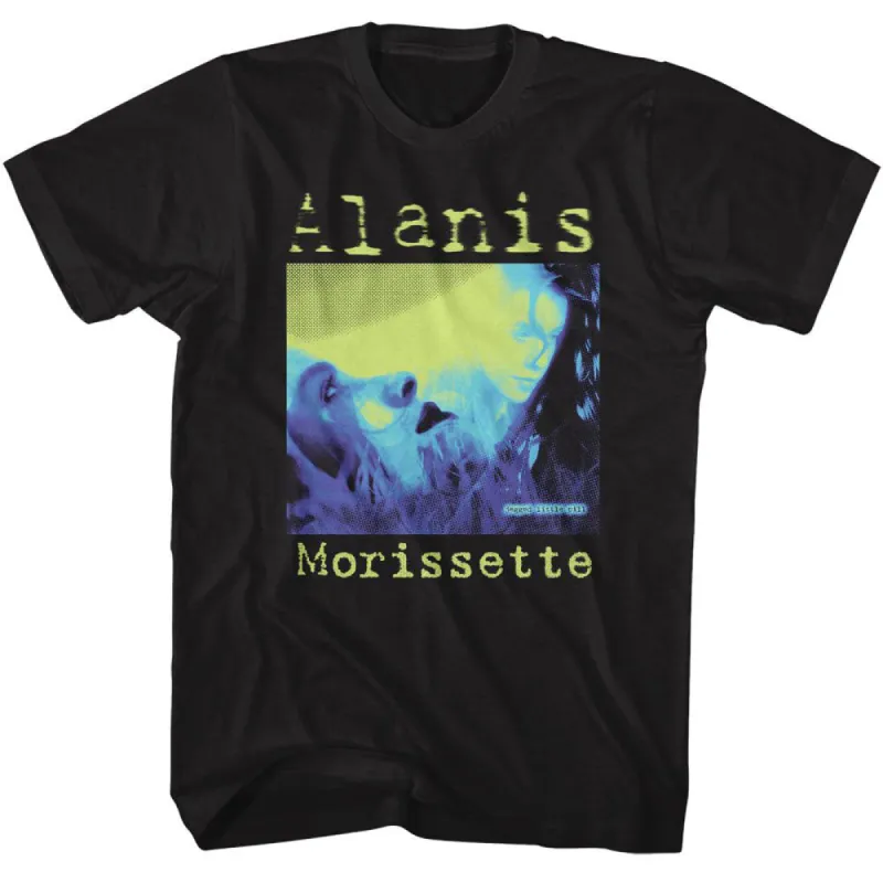 Alanis Morissette Tricolor Jlp T-shirt sold by Rockabilia