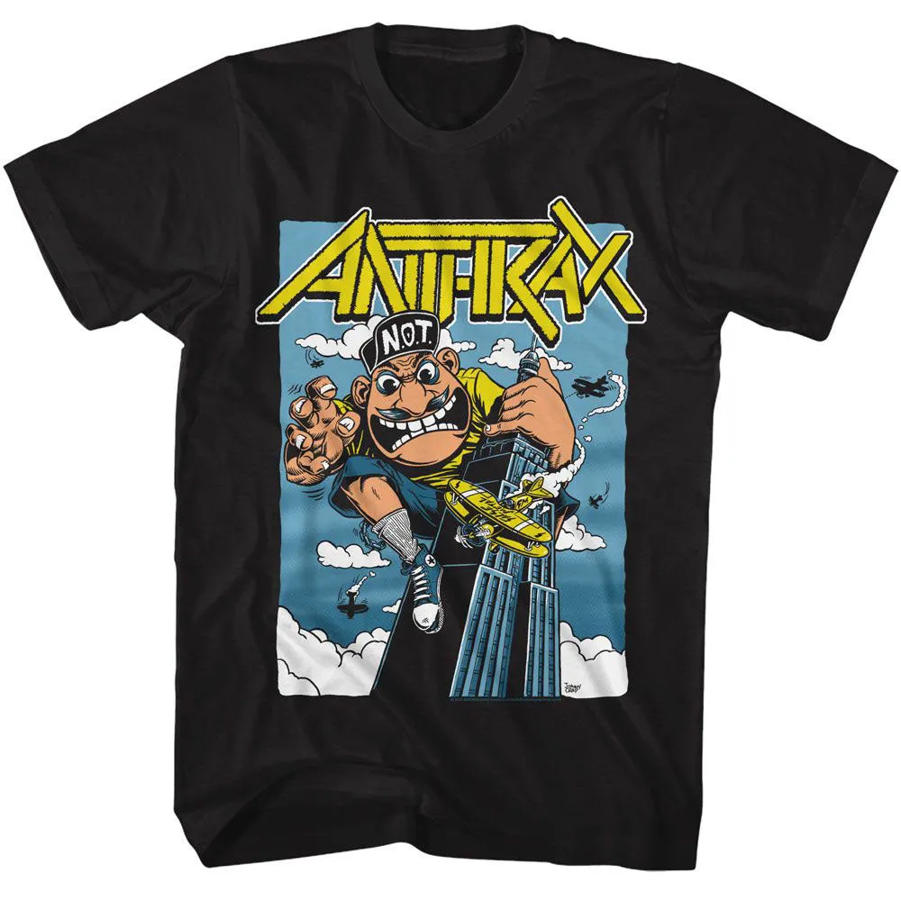 Anthrax King Not Man T-shirt sold by Rockabilia