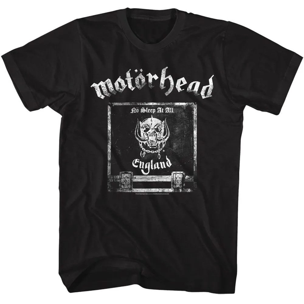Motorhead No Sleep At All T-shirt sold by Rockabilia