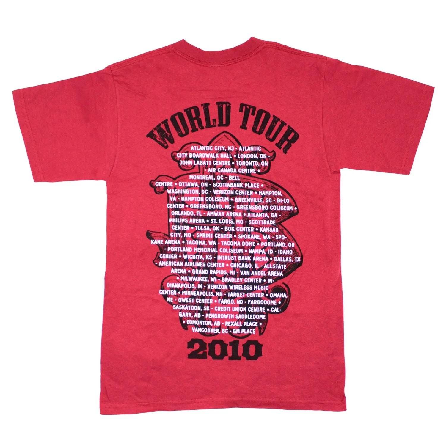 Established 1995 2010 Tour Tee T-shirt sold by Rockabilia product image thumbnail 2