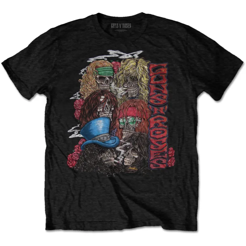 Stacked Skulls T-shirt sold by Rockabilia