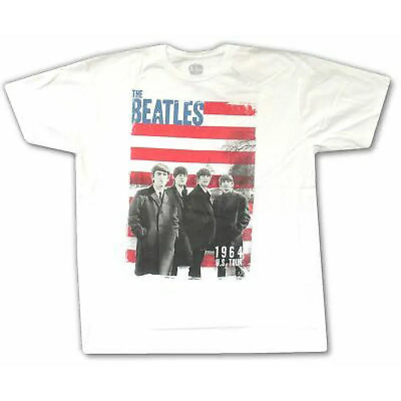 Red Stripes 1964 Us Tour T-shirt sold by Rockabilia