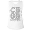 Cbgb Stacked Logo Womens Tank sold by Rockabilia