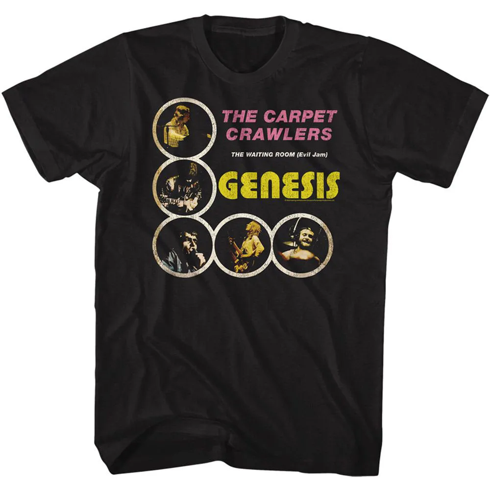 Genesis Carpet Crawlers T-shirt sold by Rockabilia