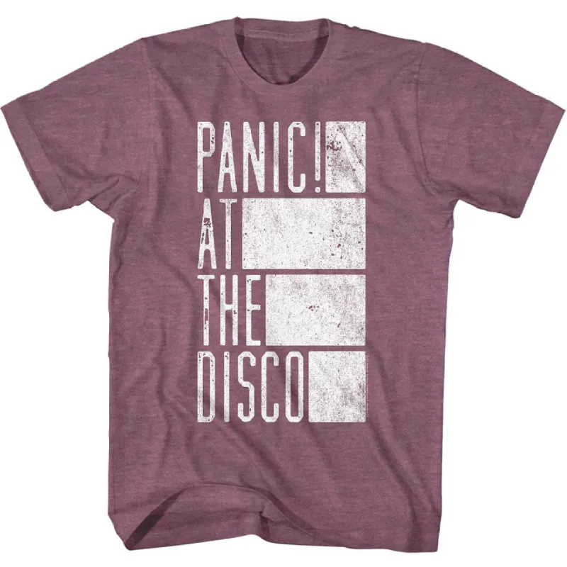 Panic At The Disco Box T-shirt sold by Rockabilia