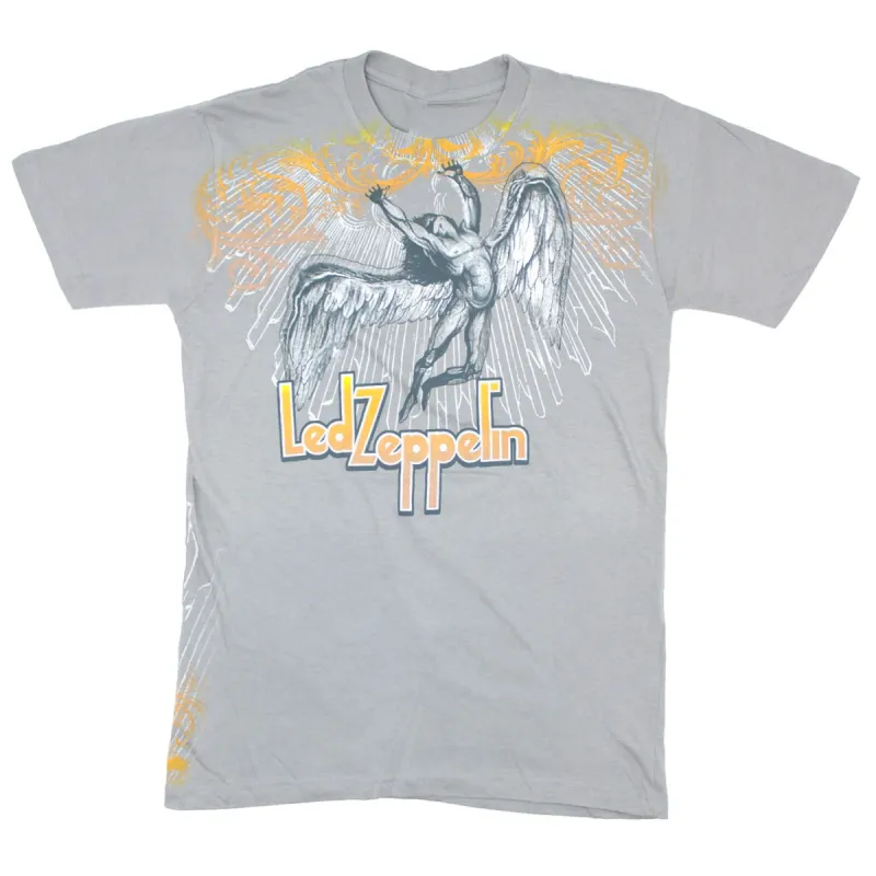Swan Burst Jumbo Print T-shirt sold by Rockabilia
