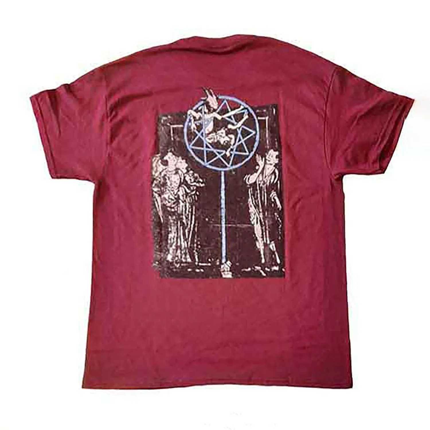 Goat Logo Demon (Back Print) Slim Fit T-shirt sold by Rockabilia product image thumbnail 2
