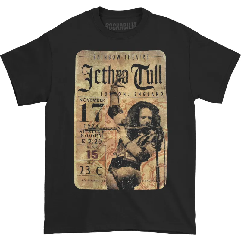 Concert Ticket Slim Fit T-shirt sold by Rockabilia