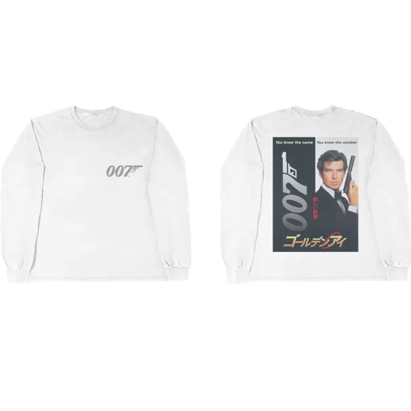 Goldeneye Japanese  Poster (Back Print) Long Sleeve sold by Rockabilia