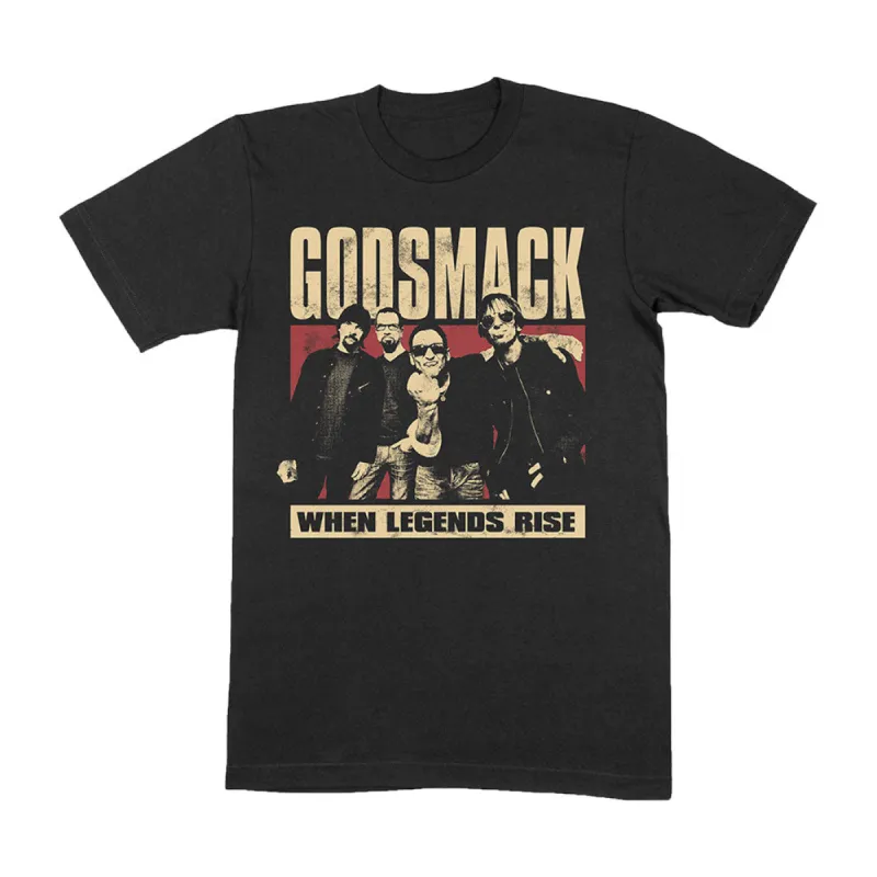 Legends Photo Slim Fit T-shirt sold by Rockabilia
