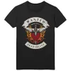 Wanted Flames Slim Fit T-shirt sold by Rockabilia